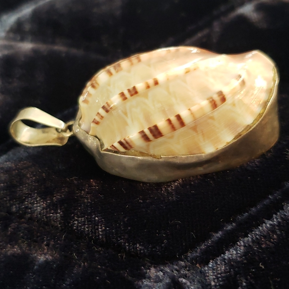 Shell pendant, with 925 silver